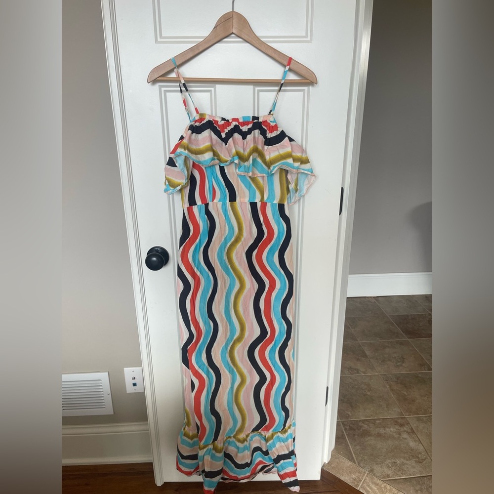 FARM Rio Sleeveless Ruffle Maxi Dress - Picture 5 of 7
